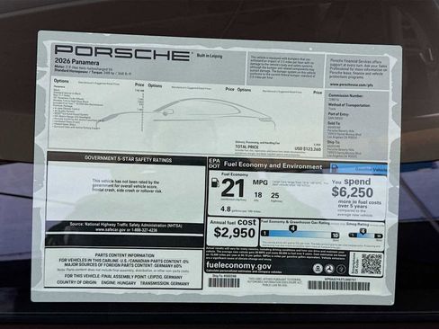 New 2026 Porsche Panamera image 33