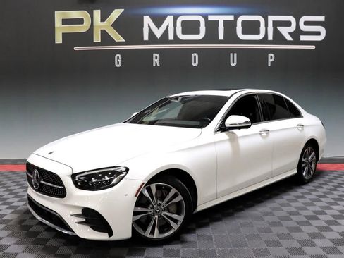 Used 2021 Mercedes-Benz E 350 4MATIC Sedan w/ Premium Package image 1