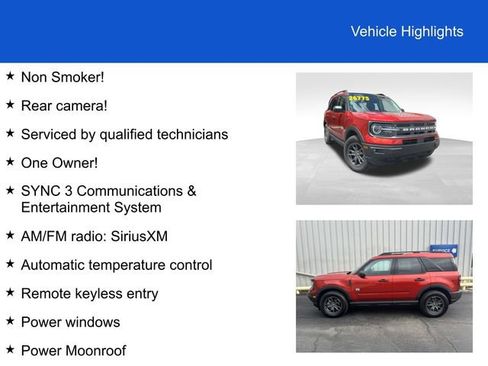 Used 2023 Ford Bronco Sport Big Bend w/ Convenience Package AWD/4WD image 2
