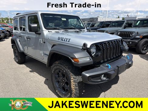 Certified 2023 Jeep Wrangler Unlimited w/ Sun & Screen Package AWD/4WD image 1