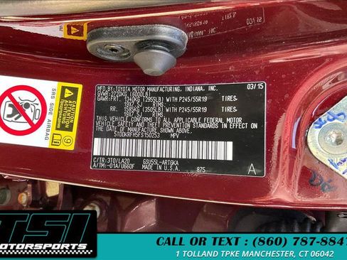 Used 2015 Toyota Highlander Limited AWD/4WD image 33