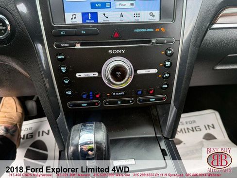 Used 2018 Ford Explorer Limited AWD/4WD image 22