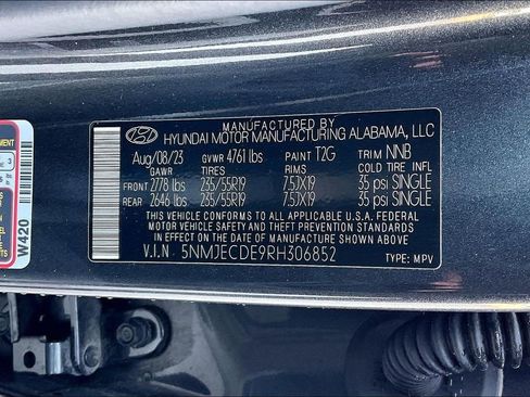 Used 2024 Hyundai Tucson Limited image 35