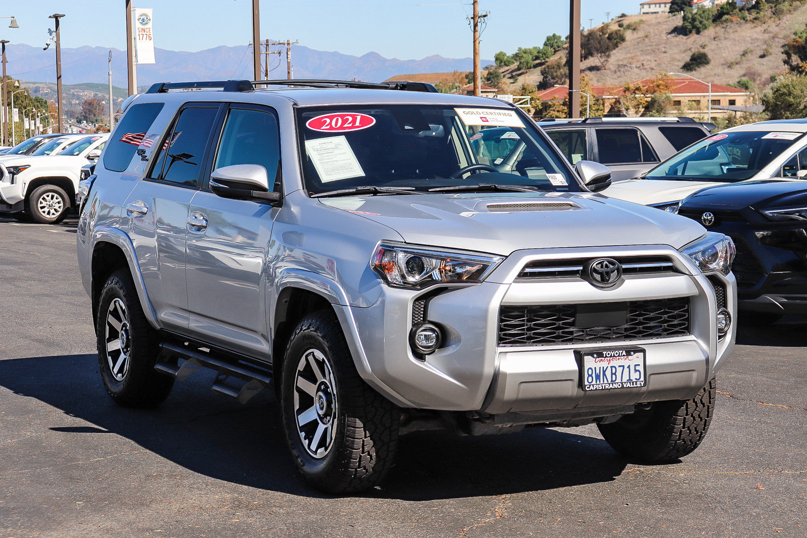 Certified 2021 Toyota 4Runner TRD Off-Road Premium AWD/4WD image 3