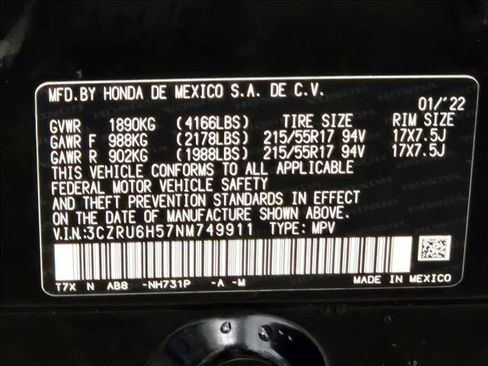 Used 2022 Honda HR-V EX image 27