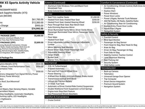 Used 2021 BMW X5 xDrive40i w/ M Sport Package image 5