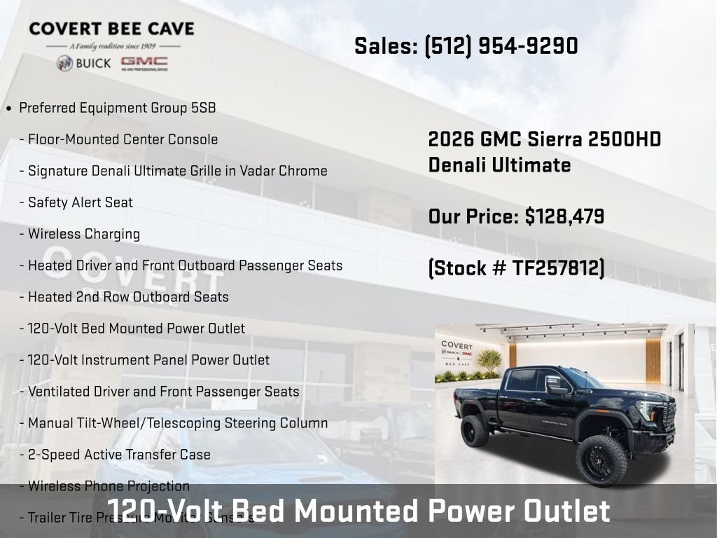 New 2026 GMC Sierra 2500 Denali Ultimate AWD/4WD image 16