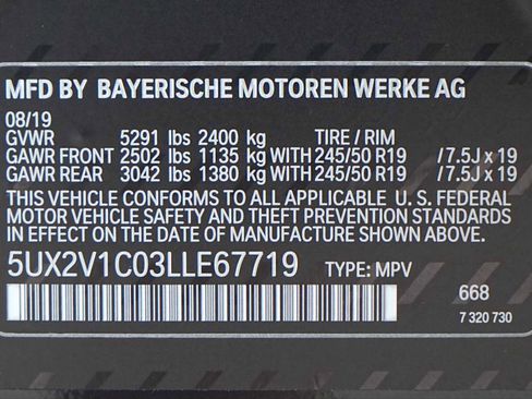 Used 2020 BMW X4 xDrive30i image 30