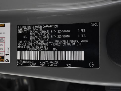 Used 2025 Lexus GX 550 AWD/4WD image 34