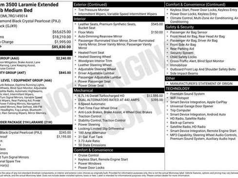 Used 2024 RAM 3500 Laramie w/ Safety Group AWD/4WD image 35