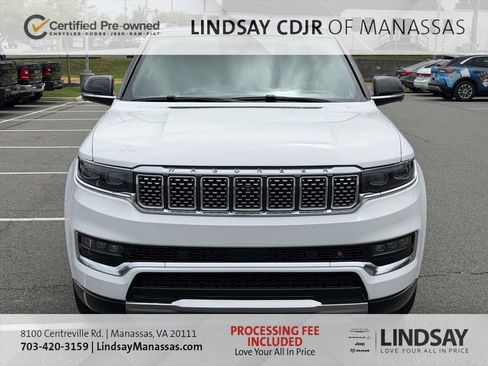Certified 2024 Jeep Grand Wagoneer Series III w/ Rear Seat Video Group 1 AWD/4WD image 3