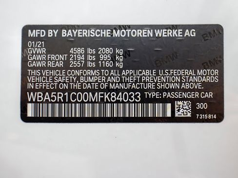 Used 2021 BMW 330i Sedan w/ Convenience Package image 37