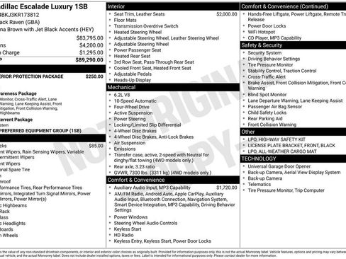 Used 2019 Cadillac Escalade Luxury image 35