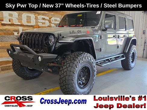 Used 2021 Jeep Wrangler Unlimited Sport AWD/4WD image 2
