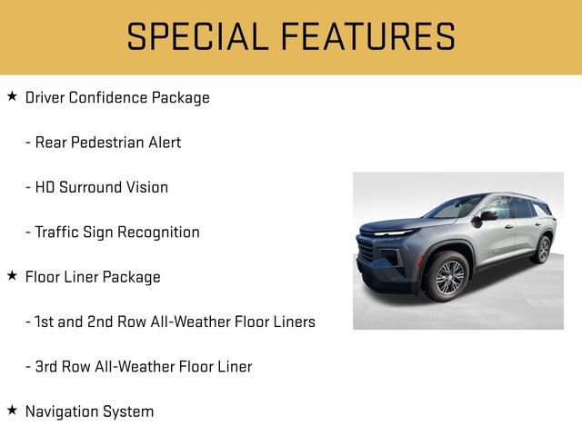 Used 2025 Chevrolet Traverse LT w/ Driver Confidence Package AWD/4WD image 12
