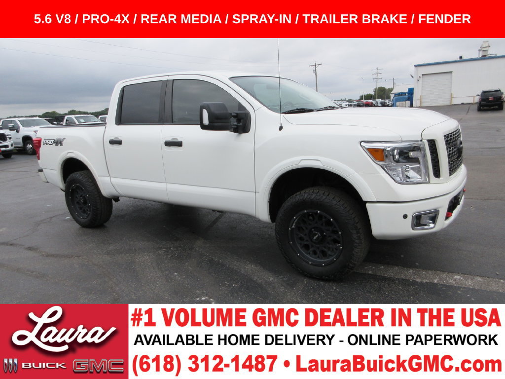 Used 2019 Nissan Titan PRO-4X w/ Pro-4x Utility Package AWD/4WD image 1