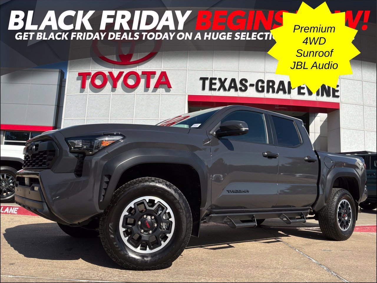 Used 2024 Toyota Tacoma TRD Off-Road w/ TRD Off Road Premium Package AWD/4WD image 1