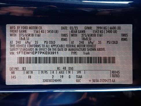 Certified 2023 Ford F150 XLT w/ Equipment Group 302A High AWD/4WD image 18