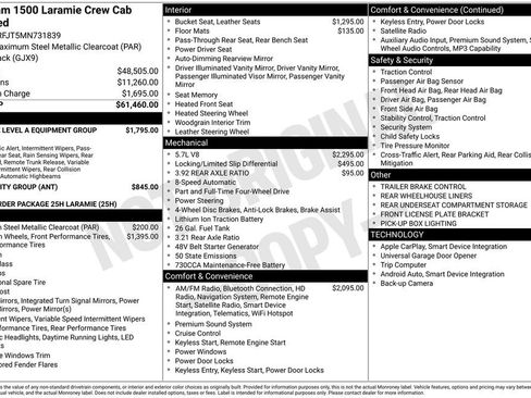Used 2021 RAM 1500 Laramie image 11