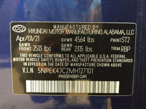 Used 2021 Hyundai Sonata N Line w/ Cargo Package FWD image 33