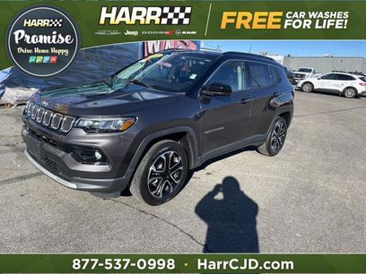 Certified 2022 Jeep Compass Limited w/ Sun and Sound Group