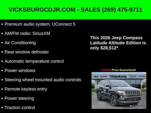 New 2026 Jeep Compass Latitude image 16