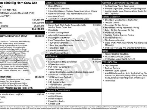 Used 2024 RAM 1500 Big Horn AWD/4WD image 3