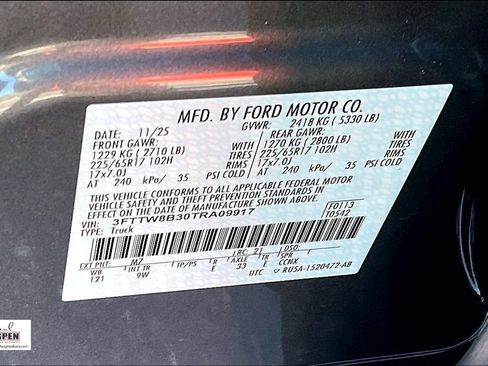 New 2026 Ford Maverick XL w/ Equipment Group 101A image 13