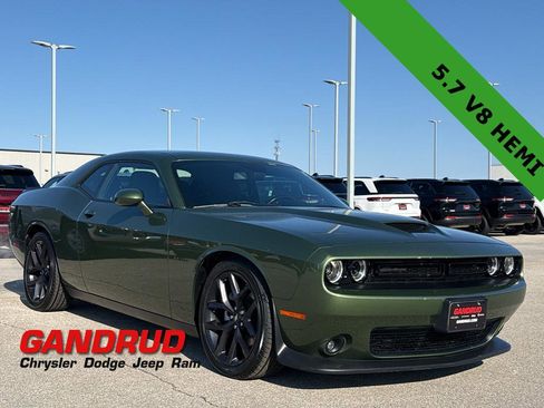 Used 2021 Dodge Challenger R/T w/ Blacktop Package RWD image 1