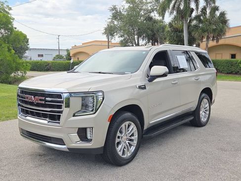 Certified 2022 GMC Yukon SLT w/ SLT Luxury Package RWD image 2
