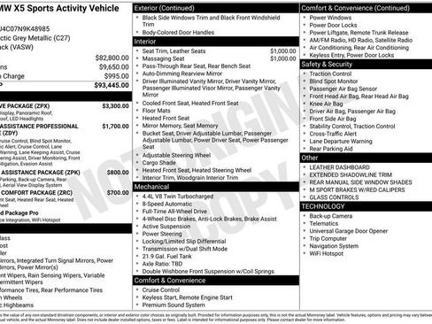 Used 2022 BMW X5 M50i w/ Executive Package image 34