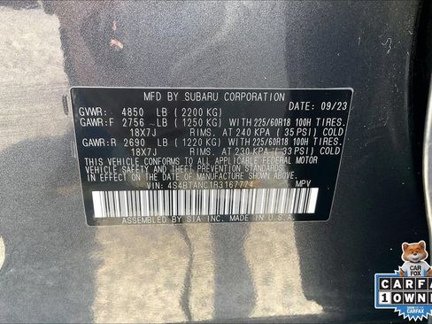 Certified 2024 Subaru Outback Limited AWD/4WD image 33