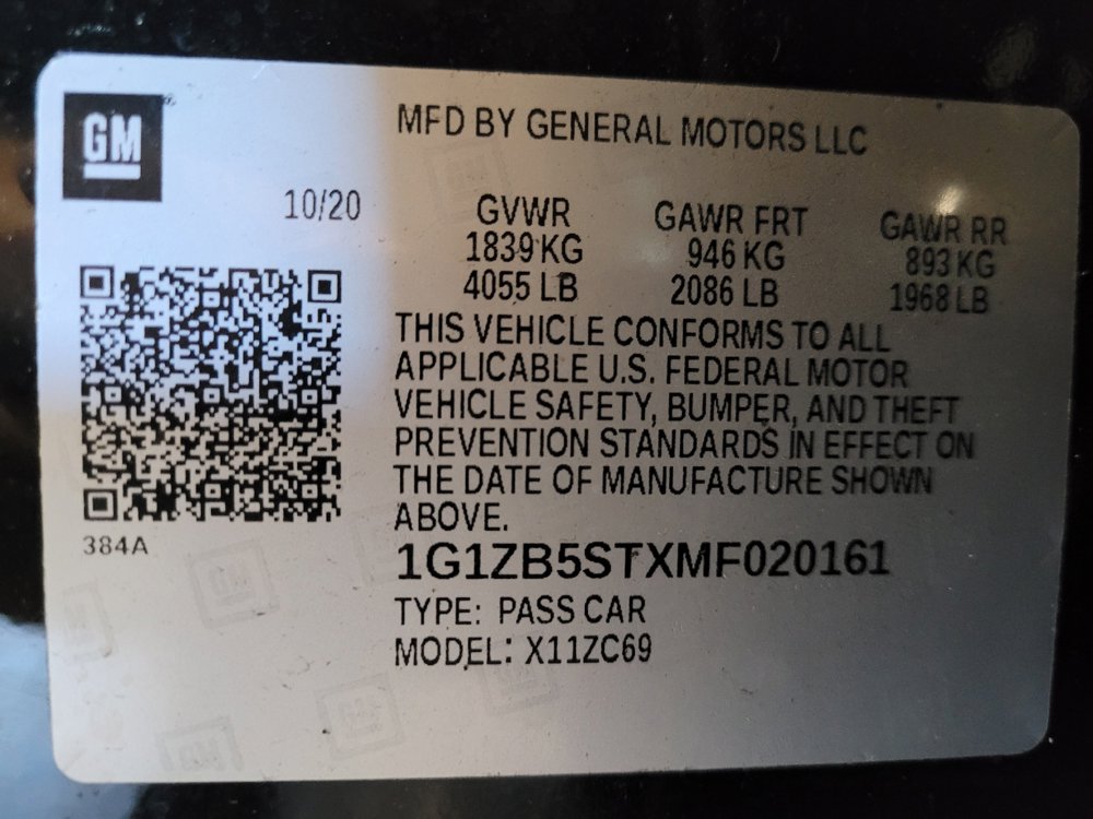 Used 2021 Chevrolet Malibu LS FWD image 33