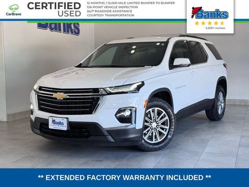 Certified 2023 Chevrolet Traverse LT w/ LPO, Floor Liner Package AWD/4WD image 1