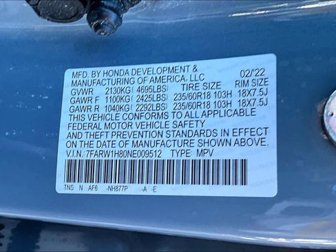 Used 2022 Honda CR-V EX-L image 34