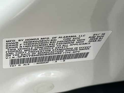 Used 2016 Honda Pilot Elite image 26