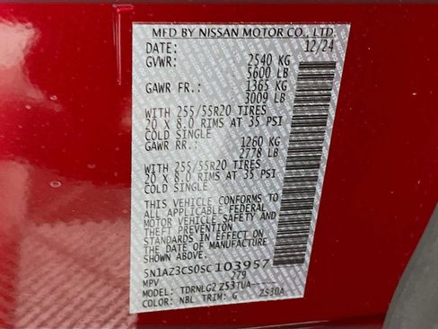 Used 2025 Nissan Murano SL image 30