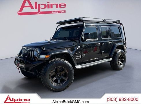 Used 2020 Jeep Wrangler Unlimited Sahara AWD/4WD image 1
