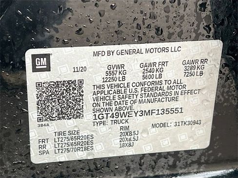 Used 2021 GMC Sierra 3500 Denali w/ Denali Black Diamond Edition image 11