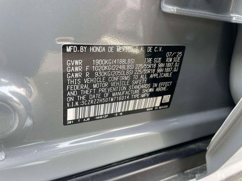 Certified 2026 Honda HR-V Sport image 19