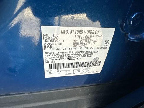 Certified 2022 Ford Explorer XLT w/ Class IV Trailer Tow Package image 30