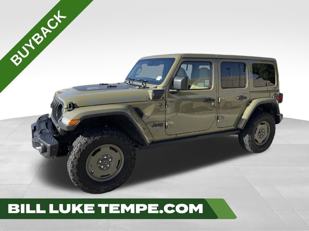 Used 2025 Jeep Wrangler Unlimited Sport S 4xe AWD/4WD image 1