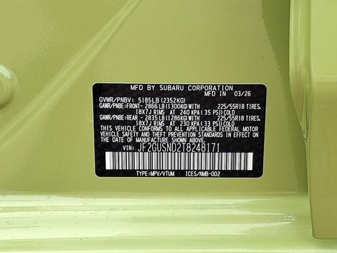 New 2026 Subaru Crosstrek 2.5i Limited AWD/4WD image 10