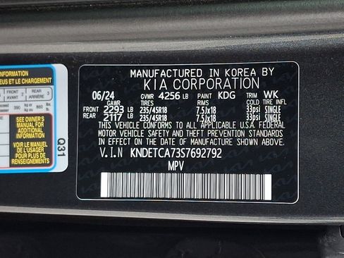 Certified 2025 Kia Seltos SX w/ SX Sunroof Package image 30