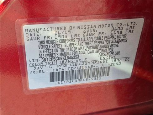 Used 2019 Nissan Kicks SR FWD image 24