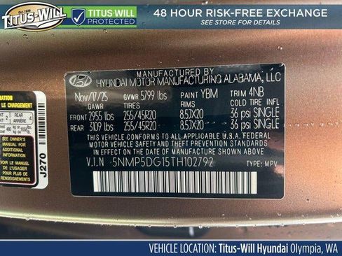 New 2026 Hyundai Santa Fe Calligraphy image 34