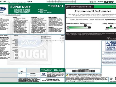 Used 2024 Ford F350 Platinum AWD/4WD image 2