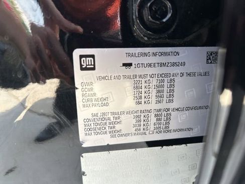 Used 2021 GMC Sierra 1500 AT4 AWD/4WD image 10