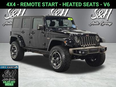 Used 2016 Jeep Wrangler Unlimited Sahara