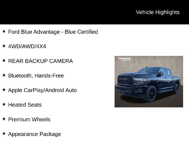 Used 2020 RAM 2500 Big Horn w/ Night Edition AWD/4WD image 2